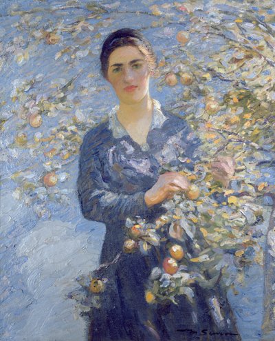 Der Apfel, 1917 von Mark Senior